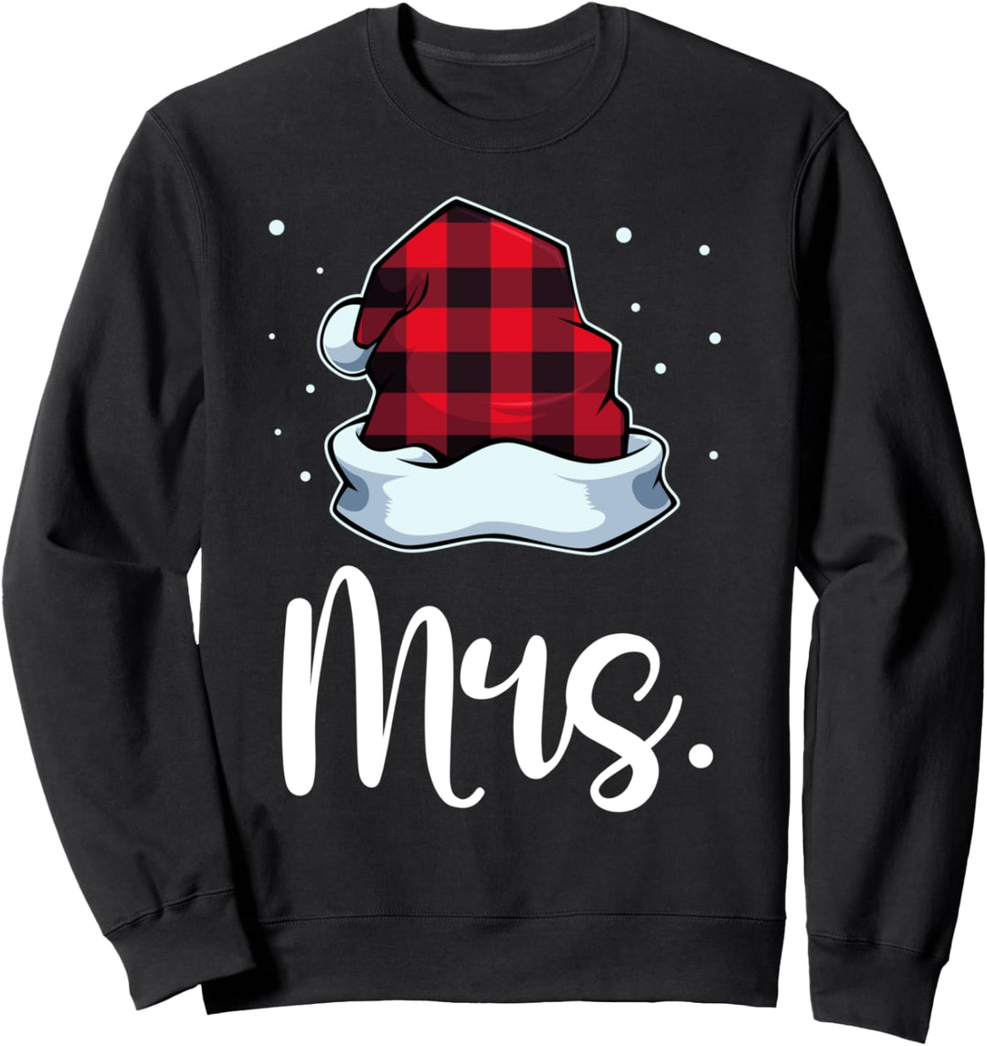 Partnerlook Mr Mrs Christmas Ugly Weihnachts Xmas Outfit Sweatshirt
