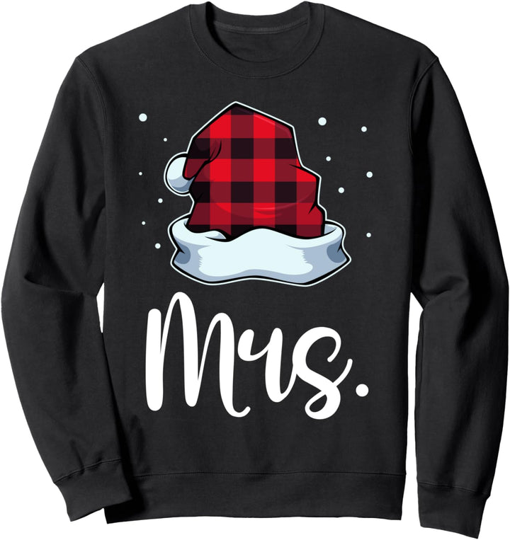 Partnerlook Mr Mrs Christmas Ugly Weihnachts Xmas Outfit Sweatshirt
