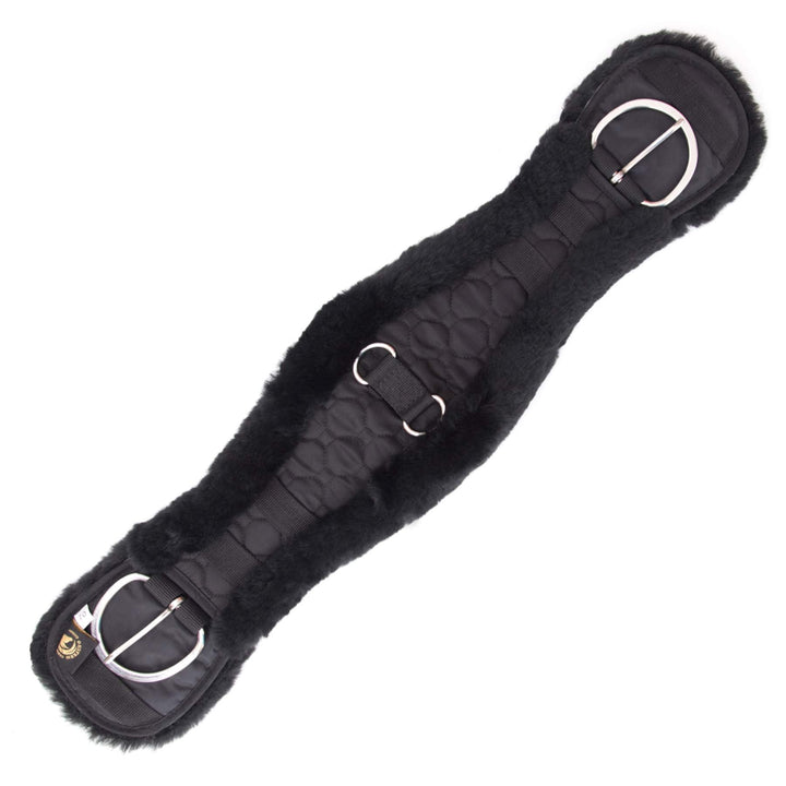 Merauno® Lammwolle Western Konturgurt Sattelgurt, aus Qualitäts Merino Lammwolle, spezielle anatomis
