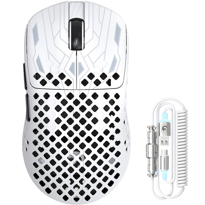 MAMBASNAKE M2 Ultra-Lightweight Wireless Gaming Mouse, PAW3395PRO Sensor 40000 DPI, 41g Carbon Fiber