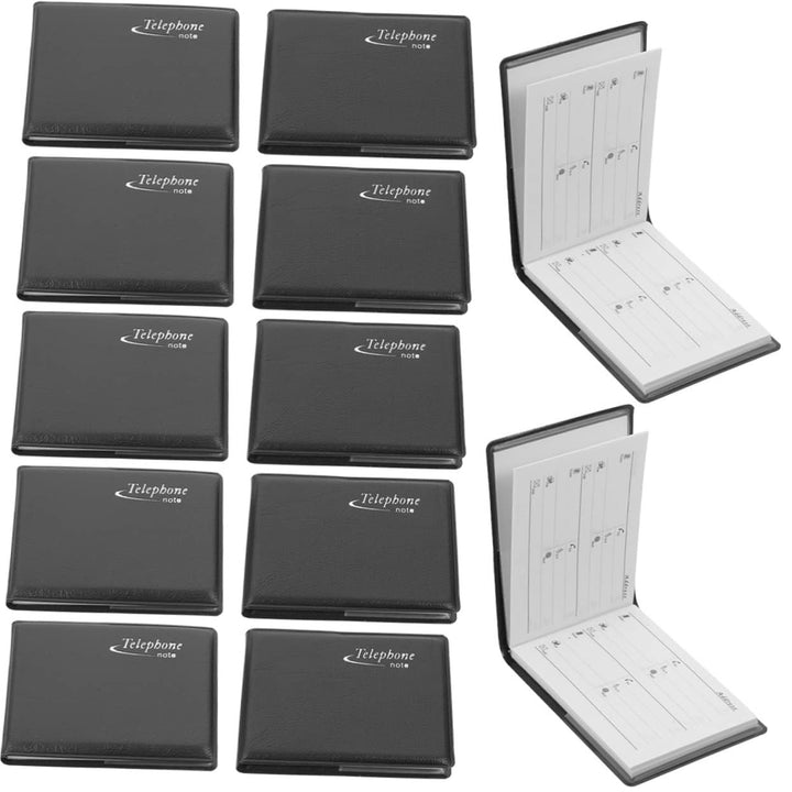 EXCEART 12 Stück Mini Telefonbuch Tragbarer Adress Organizer Kleines Adressbuch Für Geldbörse Tasche