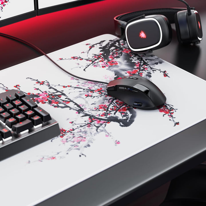 CSL-Computer TITANWOLF - XXL Speed Gaming Mauspad 900 x 400mm - XXL Mousepad - Tischunterlage Large