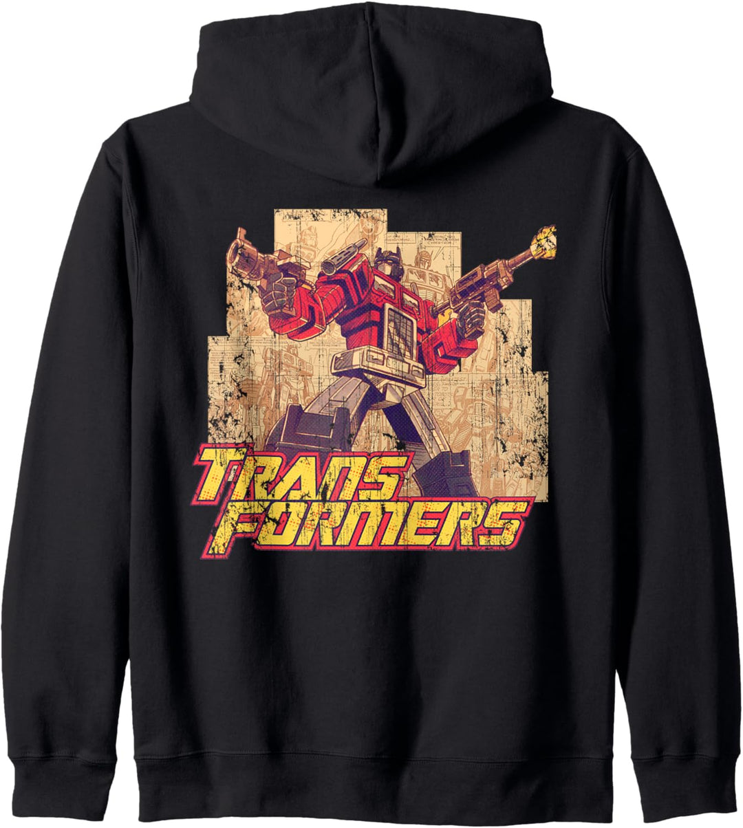 Transformers Simon Furman Prime Montage Kapuzenjacke