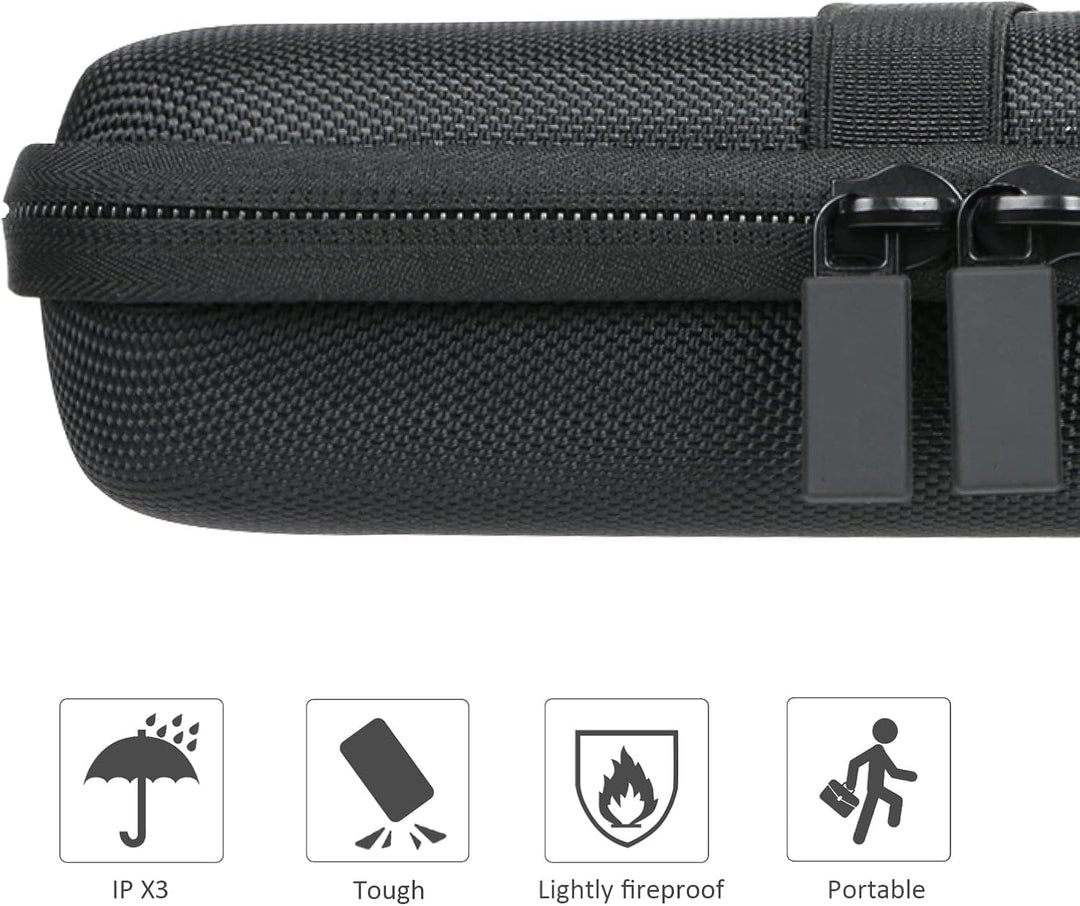 co2CREA Harte Tastatur reiseschutzhülle Etui Tasche für Razer cynosa V2 /Cynosa Chroma/BlackWidow V3