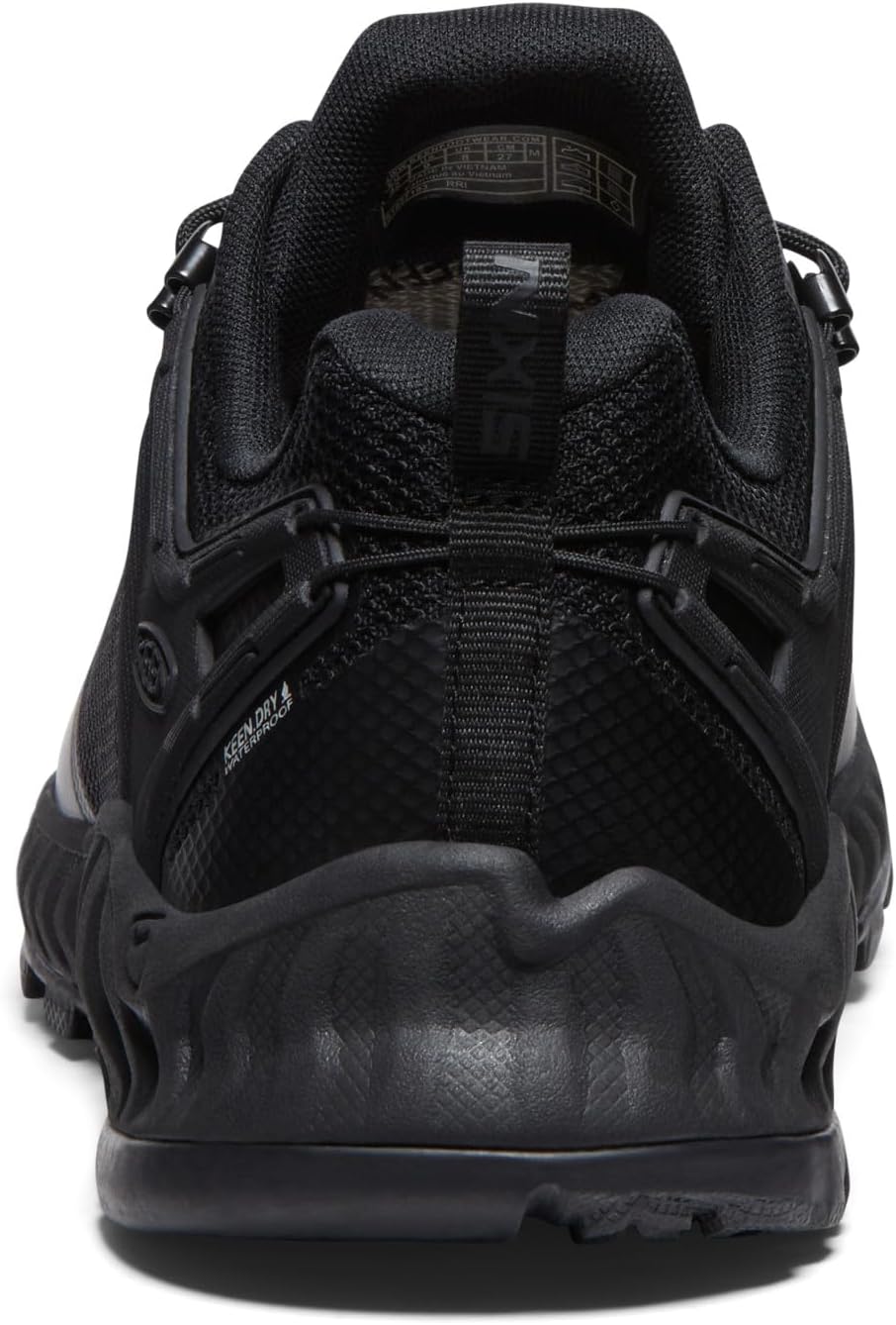 KEEN Herren Nxis Evo Waterproof Wanderschuhe 39.5 EU 3 X Schwarz, 39.5 EU 3 X Schwarz