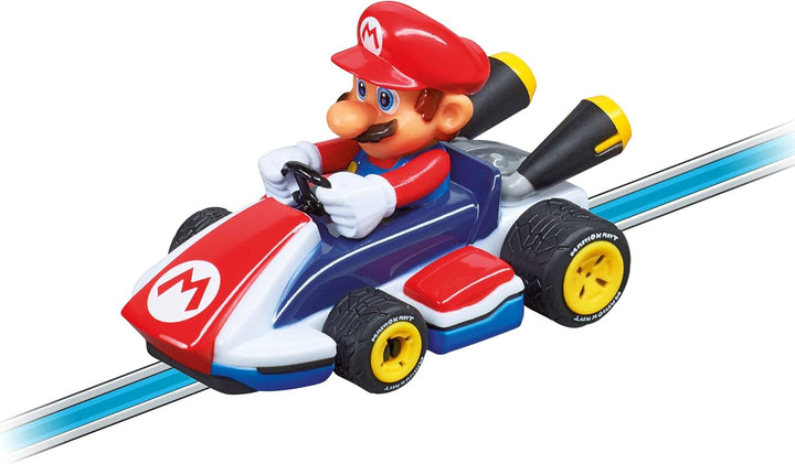 Carrera First Mario Kart™ Rennbahn | Super Mario™ vs. Luigi | Flip-Elemente | 2,9m Rennbahn | ab 3 J