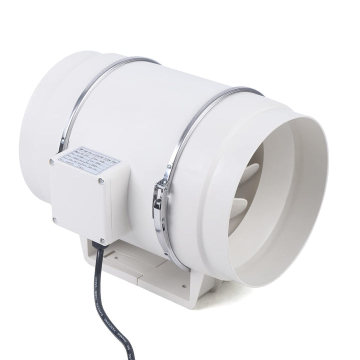 195mm Rohrventilator 900m³/h Rohrlüfter, Kanal Rohrventilator, Inline-Abluftventilator, Kanalventila