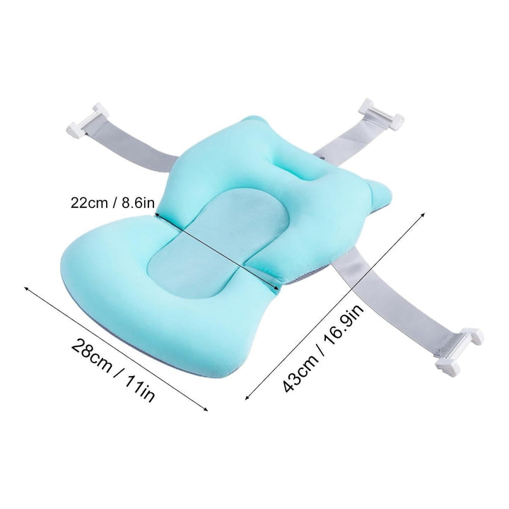 Anti-Skid Support Pillows, Adjustable Bath Cushions, Bathtub Safety Mats, Buckle Support Pads, Secur