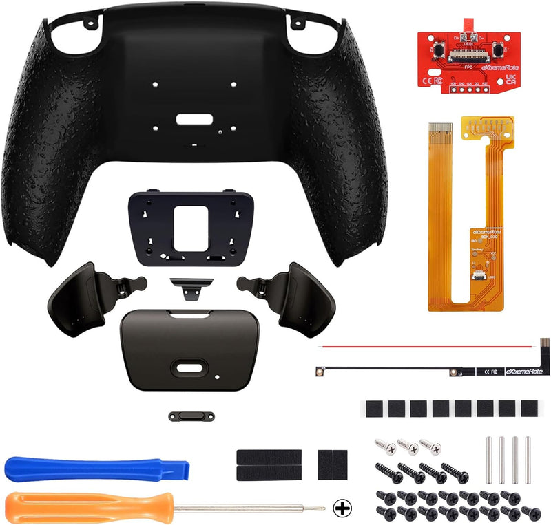 eXtremeRate Programmierbares RISE (RMB) Remap Kit für ps5 Controller BDM-030/040, Real Metal Buttons