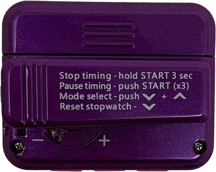 Gymboss Plus Intervall Timer und Stoppuhr Uhrenarmband - Bundle Violett /