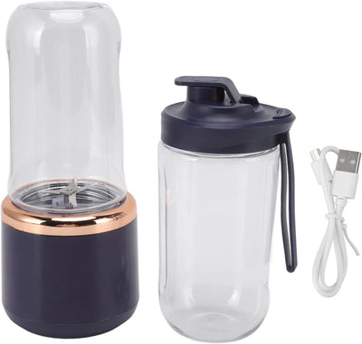 Focket 300ML Portable Blender mit Flasche, USB wiederaufladbare Entsafter Cup Mini Blender Mixer für