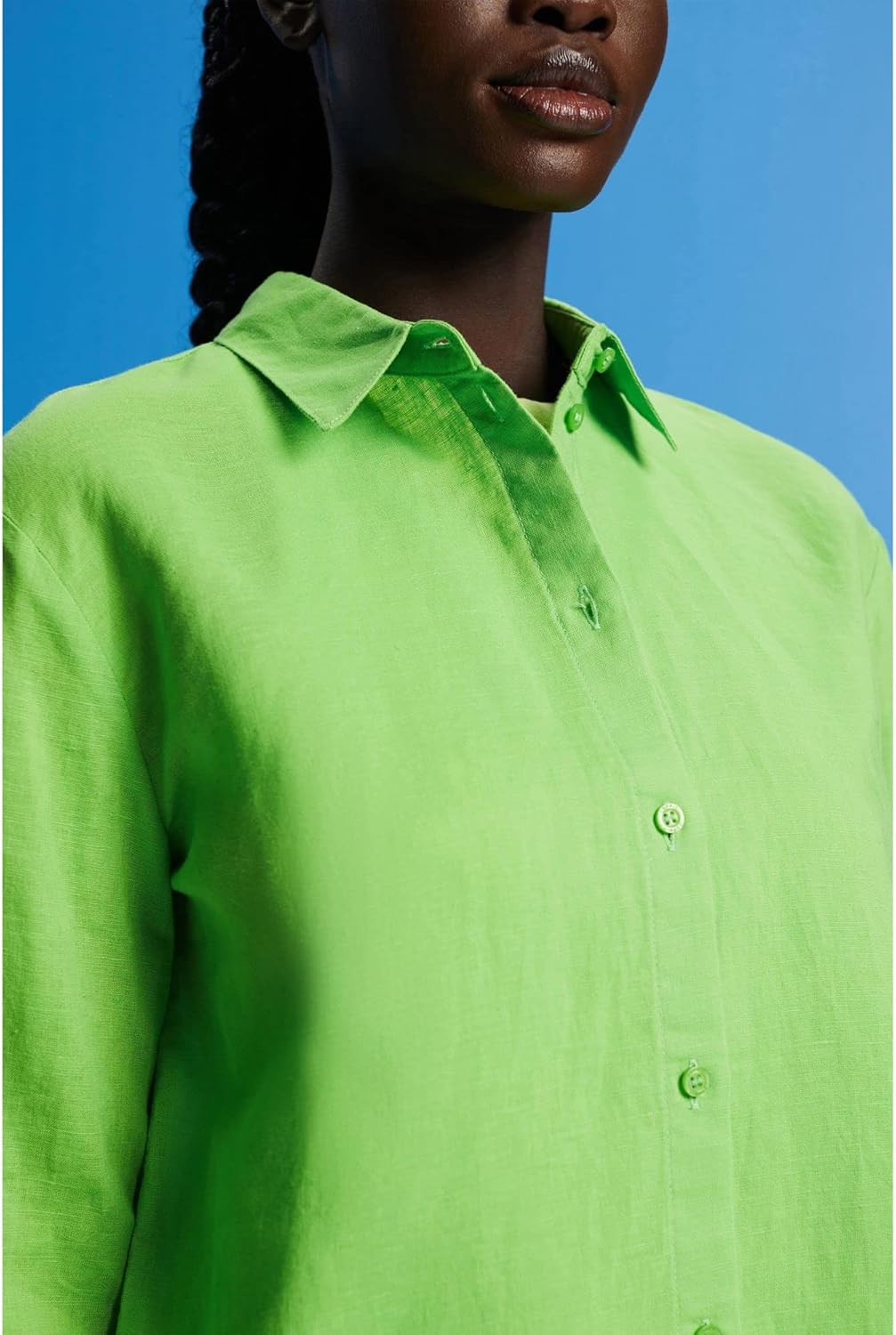 ESPRIT Damen 033ee1f327 Bluse XXS 310/Green, XXS 310/Green