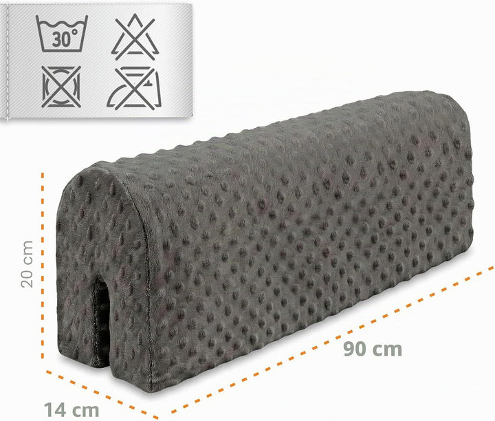 Totsy Baby Bettkantenschutz für Kinderbetten 90 cm - Schutz für Bettrahmen Kantenschutz Kinder Babyb