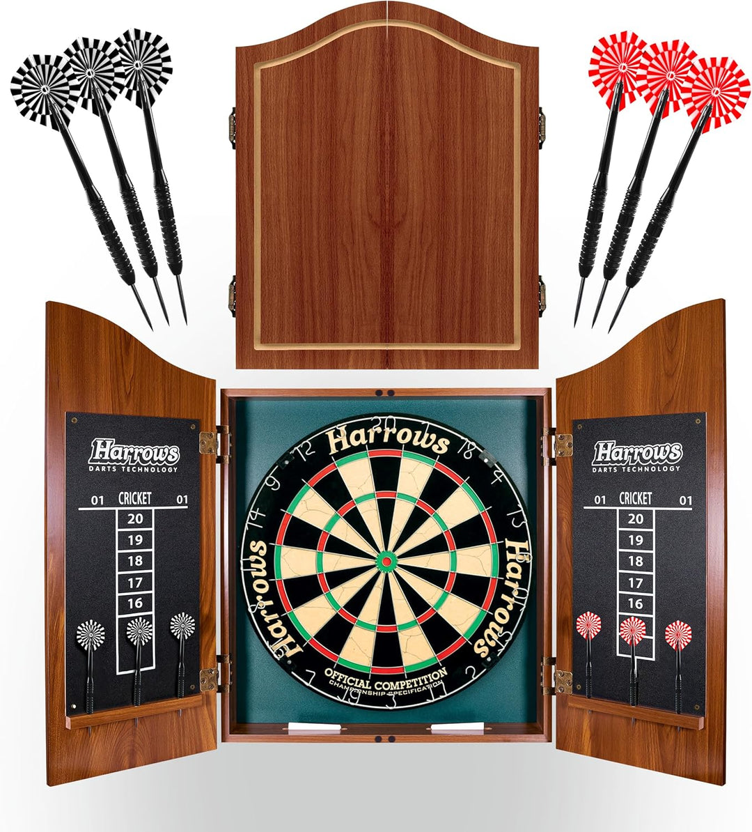 Harrows Komplettes Dart Pro's Choice Set Einheitsgrösse Weiss, Einheitsgrösse Weiss