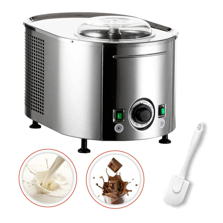 Musso Mini Lussino 4080 Gourmet Eiscreme-Maschine mit 2 Aromen und Silikonspatel | Italienische Eisc