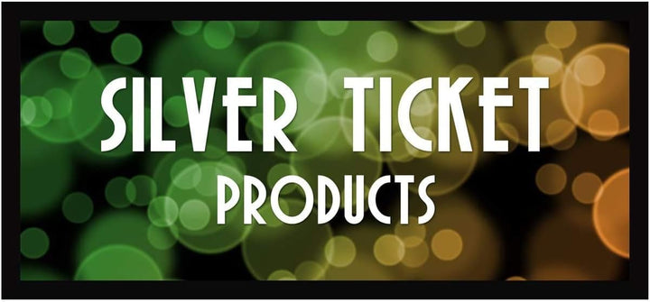Silver Ticket Products STR Series STR-235138 Heimkino-Projektionsleinwand mit festem Rahmen, 4K/8K U