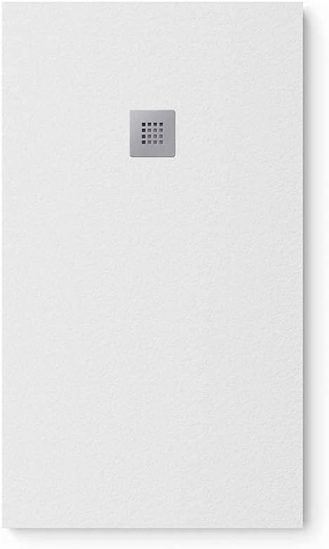 KOES - Kunstharz-Duschwanne Modell INDO – 120x200 – Weiss RAL 9003 120x200cm Weiss, 120x200cm Weiss
