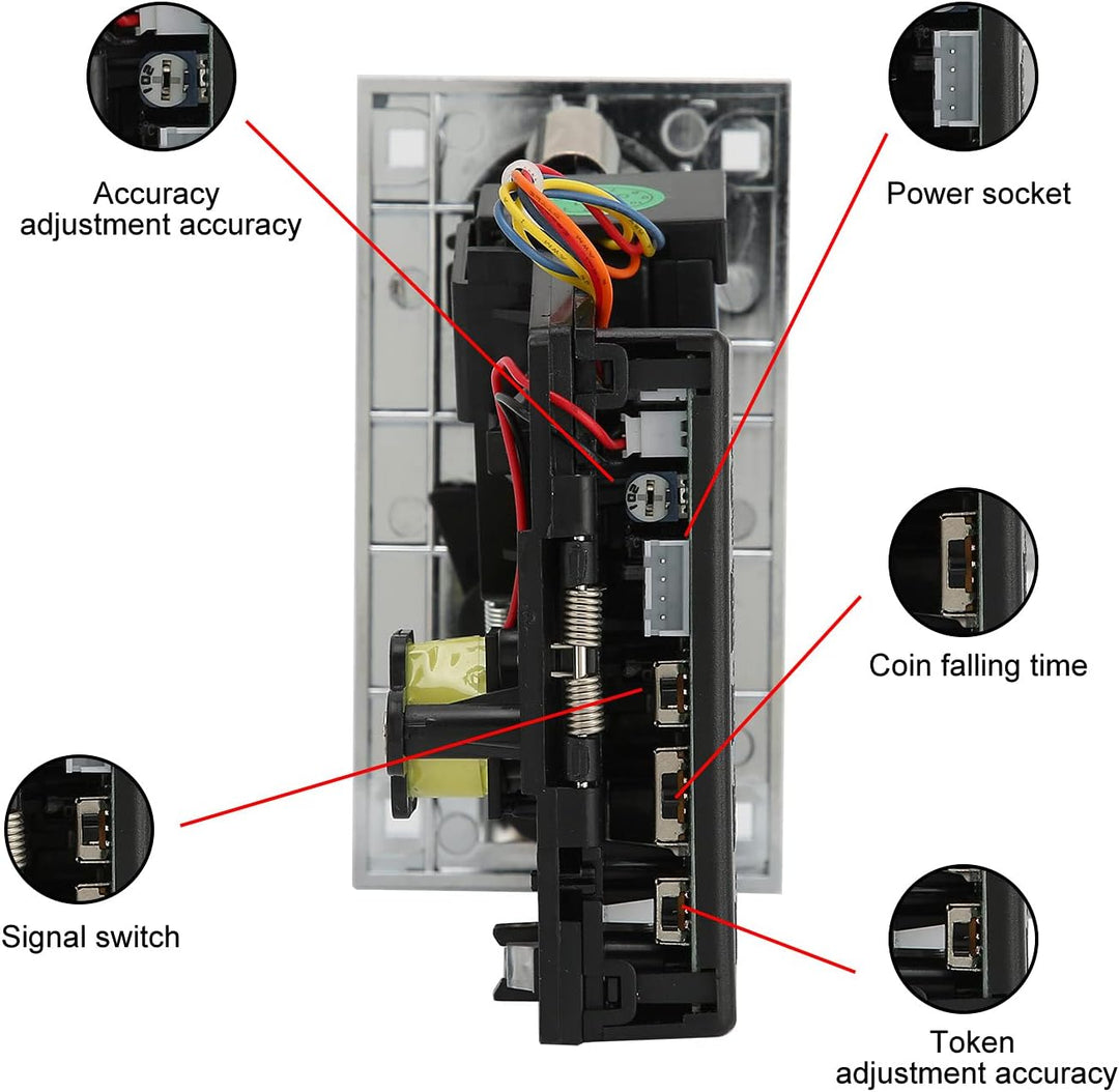 CPU Coin Selector, Münzprüfer, Münzen Selector Akzeptor Validator, Multi Coin Acceptor, Kompatibel m