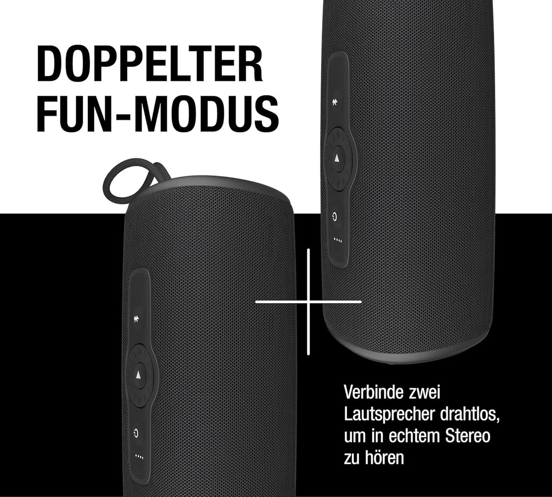 Fresh 'n Rebel Bold M2, Bluetooth Lautsprecher mit 24 Uhr spielzeit, Wasserdichter (IP67) Tragbarer