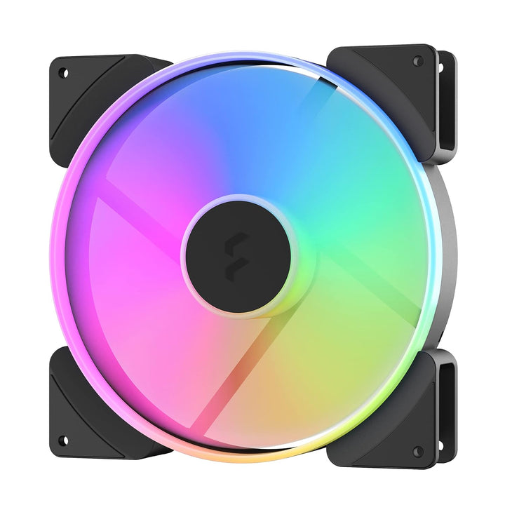 Fractal Design Prisma AL-18 - PWM 180 mm Addressable RGB LED LLS Bearing Computer Case Fan