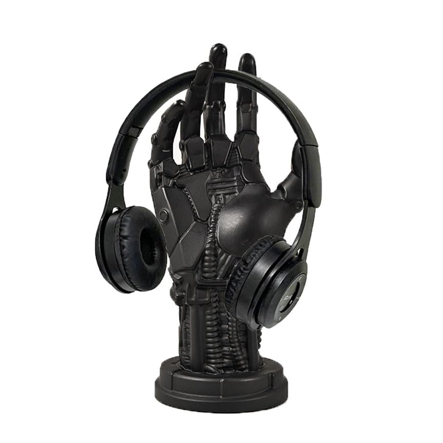Cyberpunk Headset Halterung Kopfhörerständer Controller Ständer Roboterarm Gamer Schreibtischdekorat