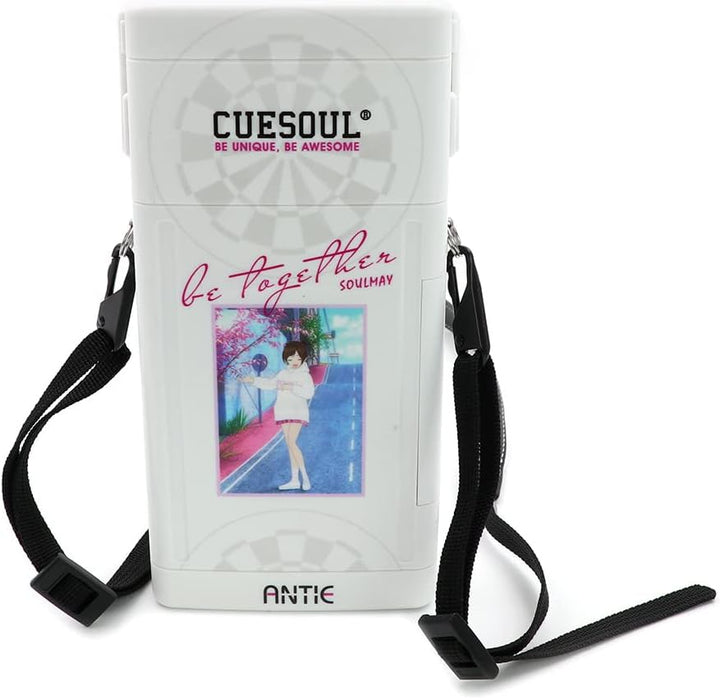 CUESOUL ANTIE Hard Dart Case, Hält 6 Dartpfeile mit Stahlspitze/Softspitze und zusätzliches Zubehör,