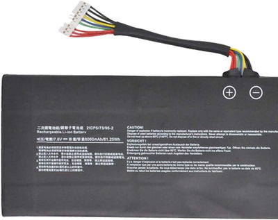 amsahr BTYM47-02 Ersatz Batterie für MSI BTY-M47/ GS40 6QE-006XCN/ GS40/ GS40 6QE-055XCN (7,6V/ 8060