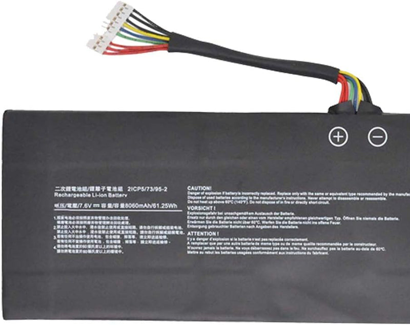 amsahr BTYM47-02 Ersatz Batterie für MSI BTY-M47/ GS40 6QE-006XCN/ GS40/ GS40 6QE-055XCN (7,6V/ 8060