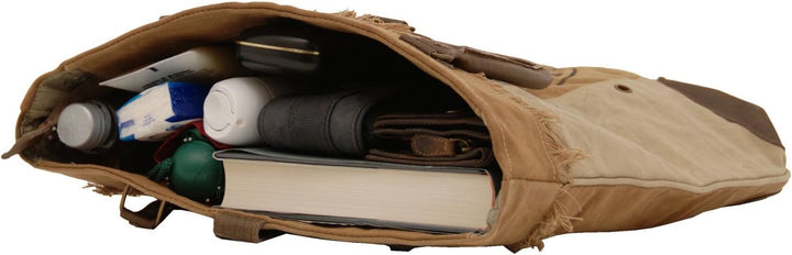 Sunsa Damen Vintage Tasche Umhängetasche Schulter- Messengertasche aus Canvas by ModaStore de