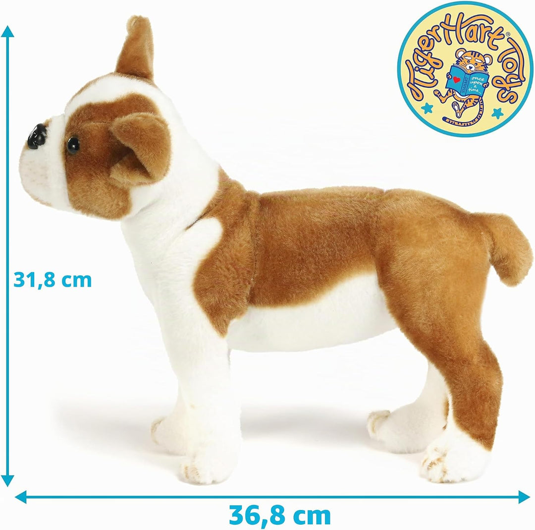 Bobby The Boston Terrier Boxer - 14 Inch Stuffed Animal Plush