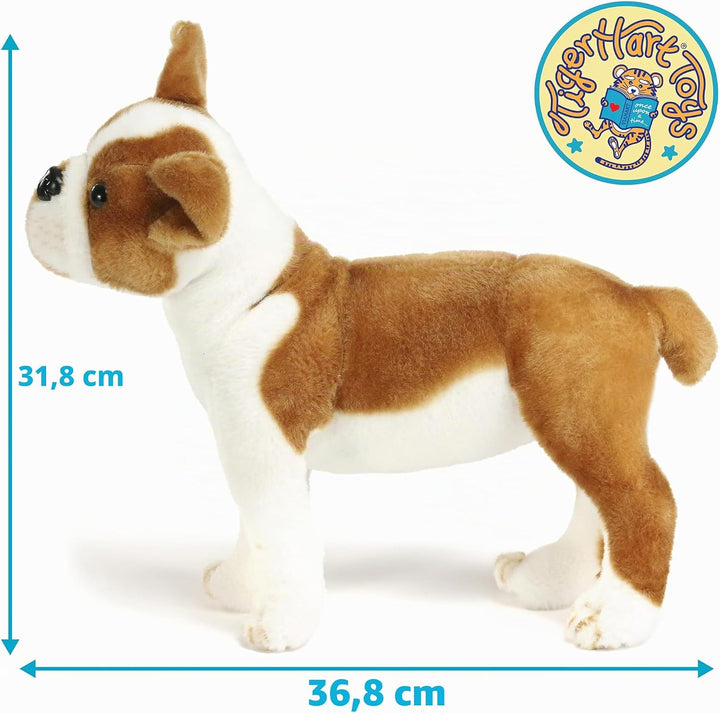 Bobby The Boston Terrier Boxer - 14 Inch Stuffed Animal Plush
