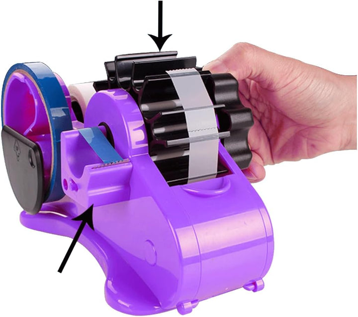 Klebestreifen Abroller,35mm Tischabroller für Klebeband,Paketklebeband Abroller,Paketband Abrollgerä