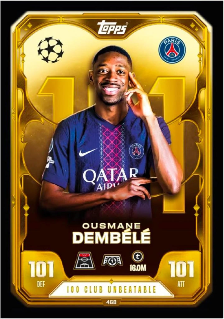 Starterpaket Spielkarten Attax UCL 25-26
