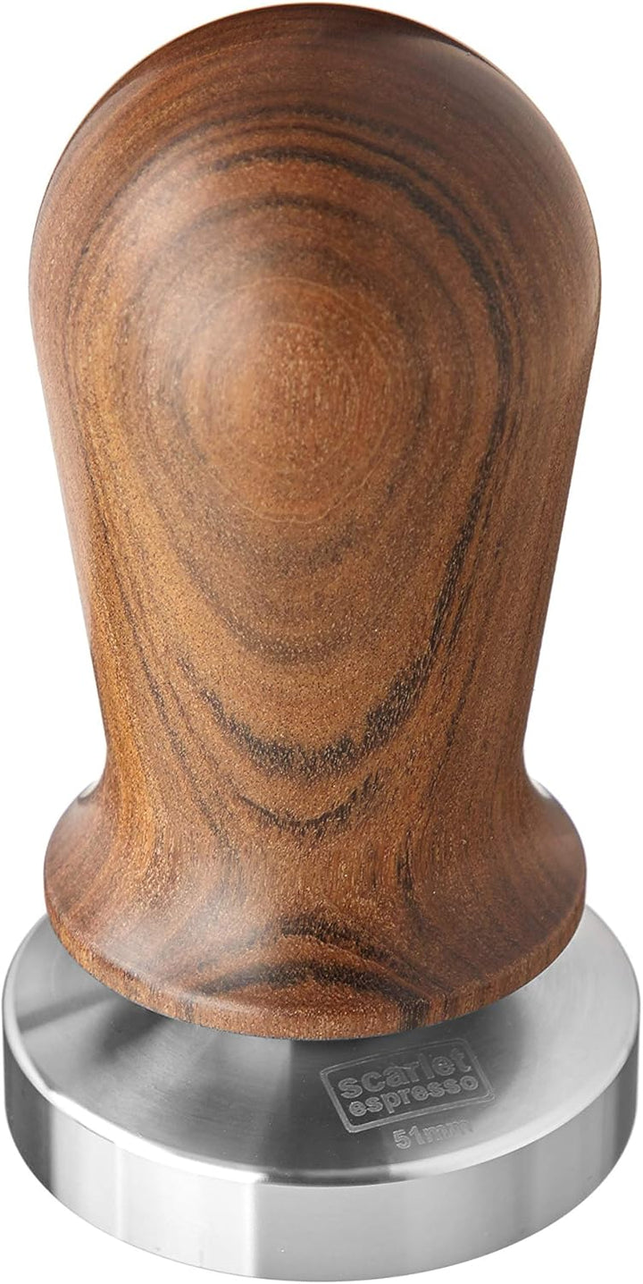 scarlet espresso | Tamper »Perfetto« für Barista; auf 35 lbs Anpressdruck kalibiriert; mit Alu- oder