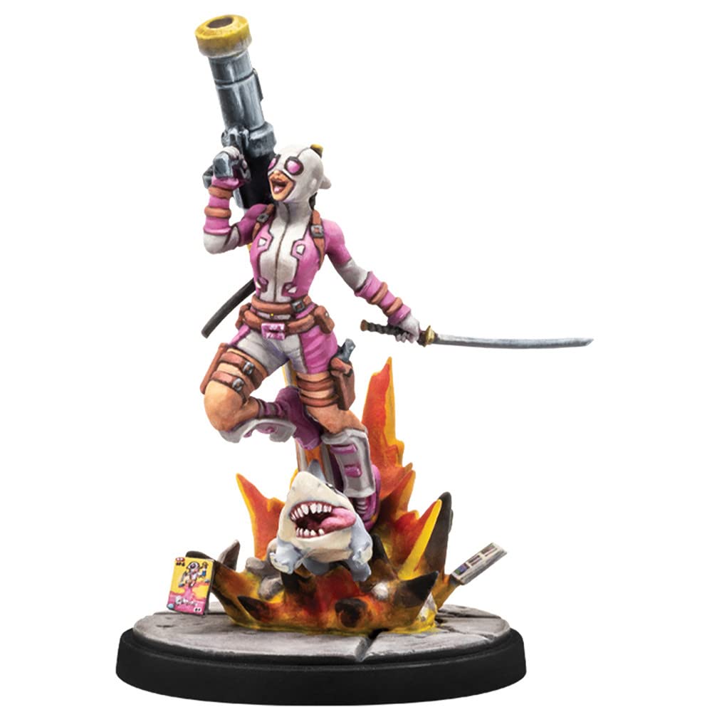 Marvel Crisis Protocol Squirrel Girl & Gwenpool Character Pack,Miniatur-Kampfspiel,Strategiespiel fü