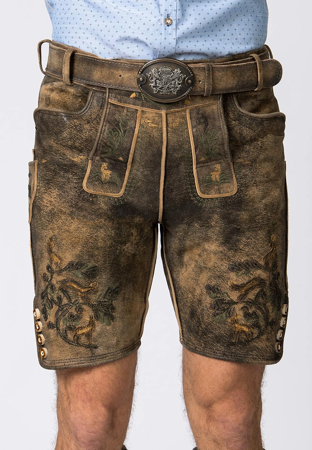 Stockerpoint Herren Hartl Hose 44 Oid Gespeckt-grün, 44 Oid Gespeckt-grün