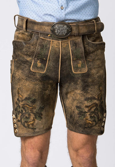 Stockerpoint Herren Hartl Hose 44 Oid Gespeckt-grün, 44 Oid Gespeckt-grün