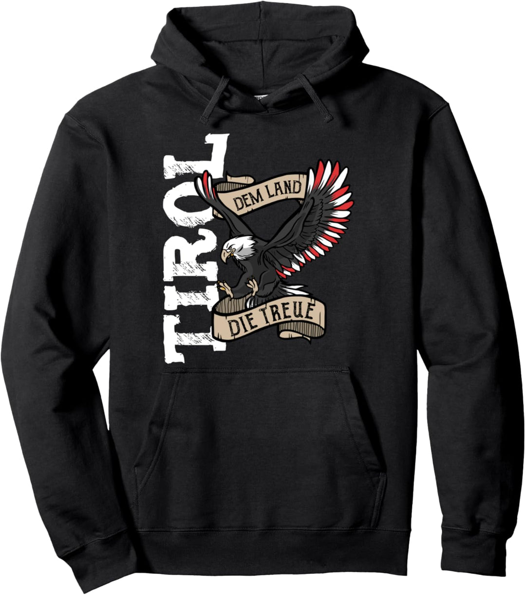 Dem Land Tirol die Treue Bekleidung Tiroler Adler Pullover Hoodie