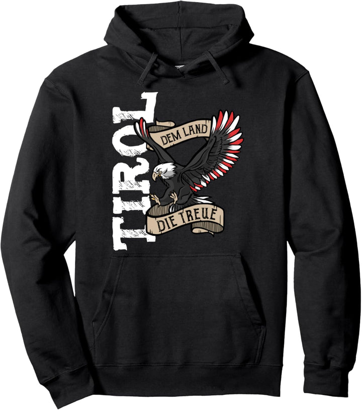 Dem Land Tirol die Treue Bekleidung Tiroler Adler Pullover Hoodie