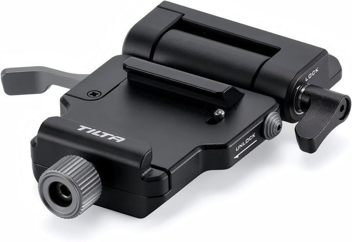 Tilta Verstellbarer ARCA-Empfänger für Mini PD V-Mount-Akkuplatte - Schwarz TA-BTP4-AR-B Nur ARCA-Em