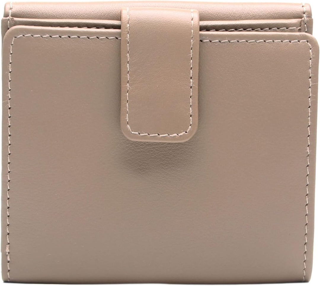 Esquire Peru Geldbörse RFID Leder 10 cm Einheitsgrösse Taupe, Einheitsgrösse Taupe