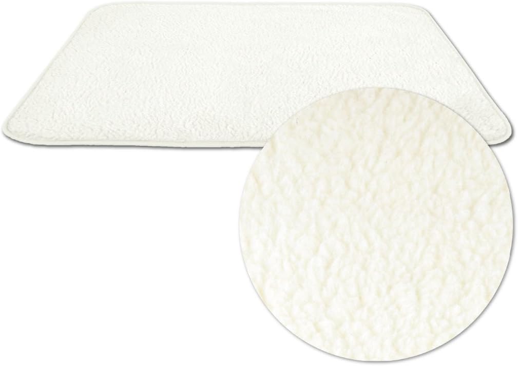 Tierdecke Haustierdecke Kuscheldecke Hundebett Katzendecke (Lammflor - Design / 80x120 cm/Creme - be