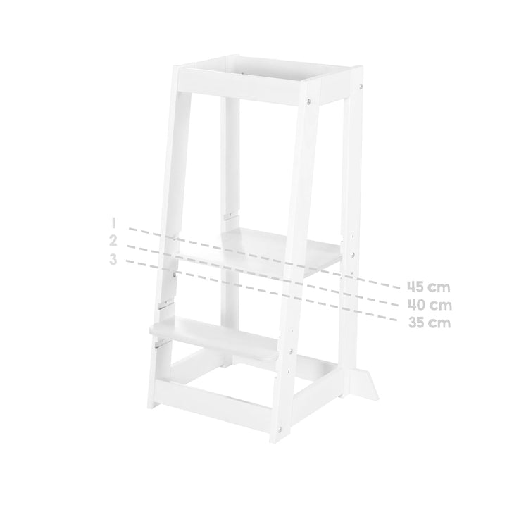 roba Lernturm nach Montessori - Sicherer Tritthocker für Kinder - Ideal als Küchenhelfer - Bis 80 kg
