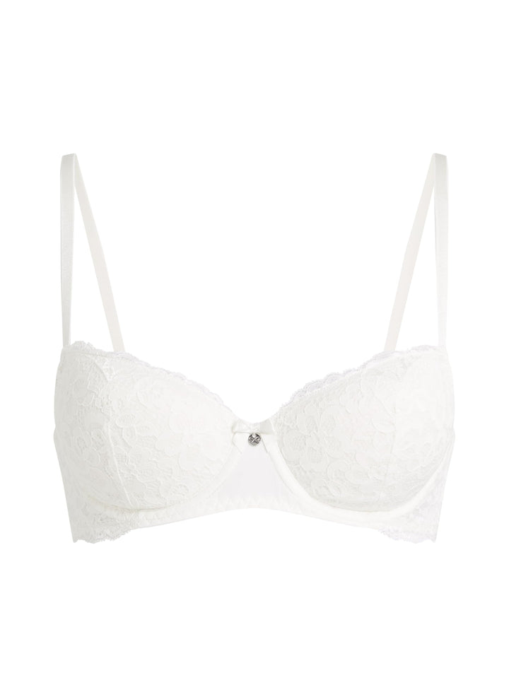 Hunkemöller Vorgeformter Bügel-BH Marine 90D Snow White, 90D Snow White