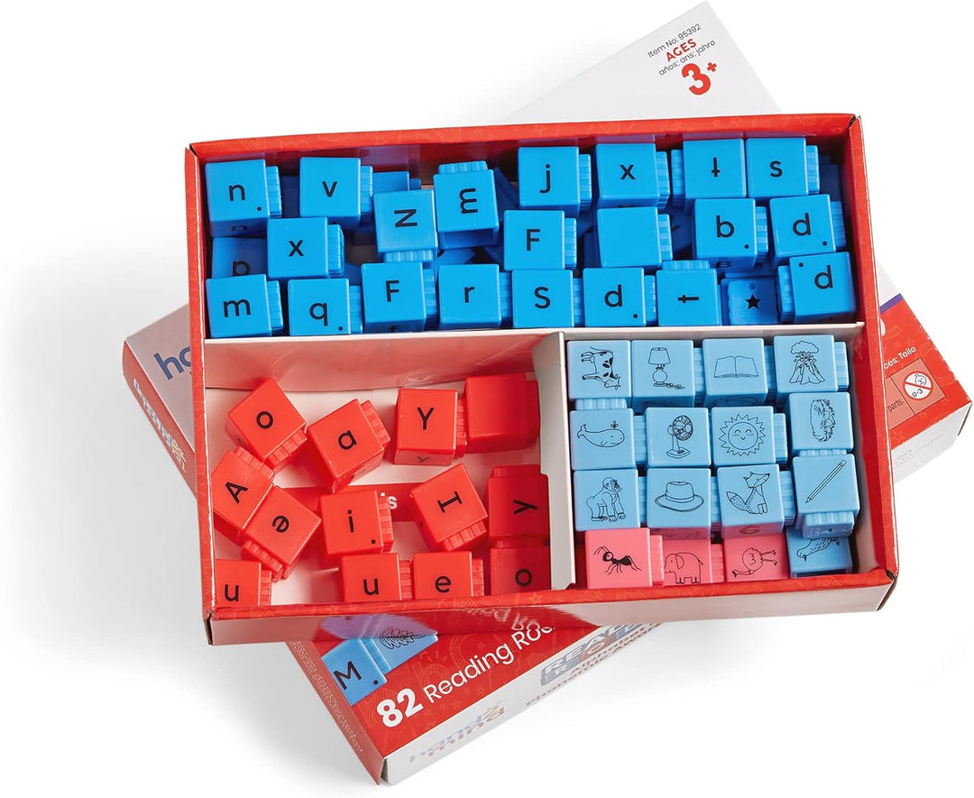 Learning Resources Reading Rods – Textstäbe Alphabet-Set zum Erkennen englischer Phoneme, Lesen lern