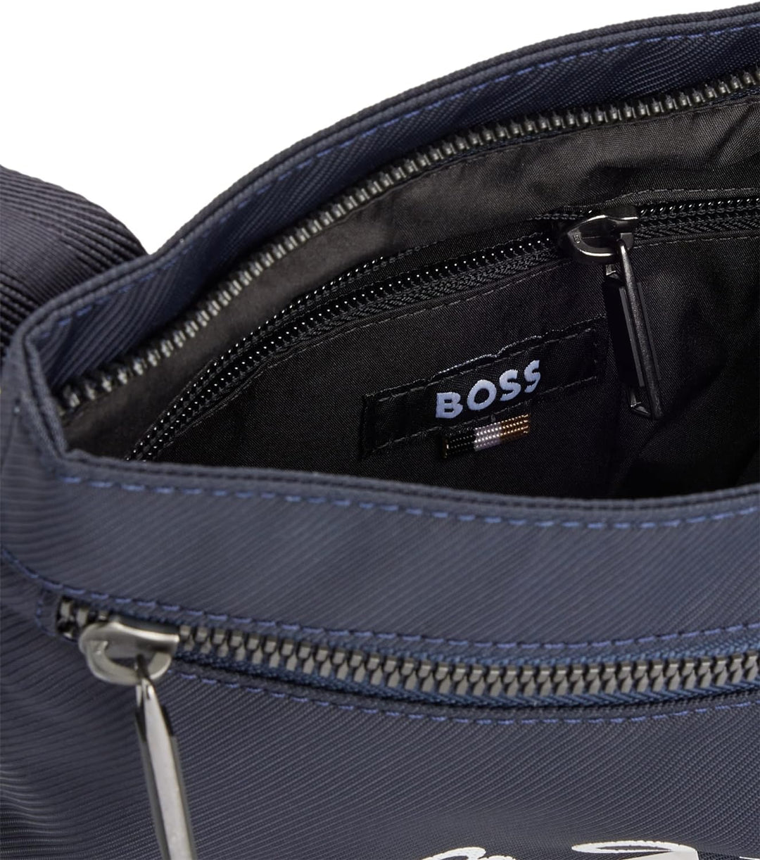BOSS Catch 2.0C_S zip en Herren Crossbody, Dark Blue409