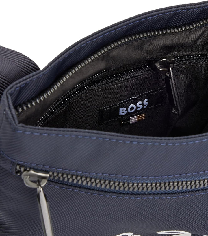 BOSS Catch 2.0C_S zip en Herren Crossbody, Dark Blue409