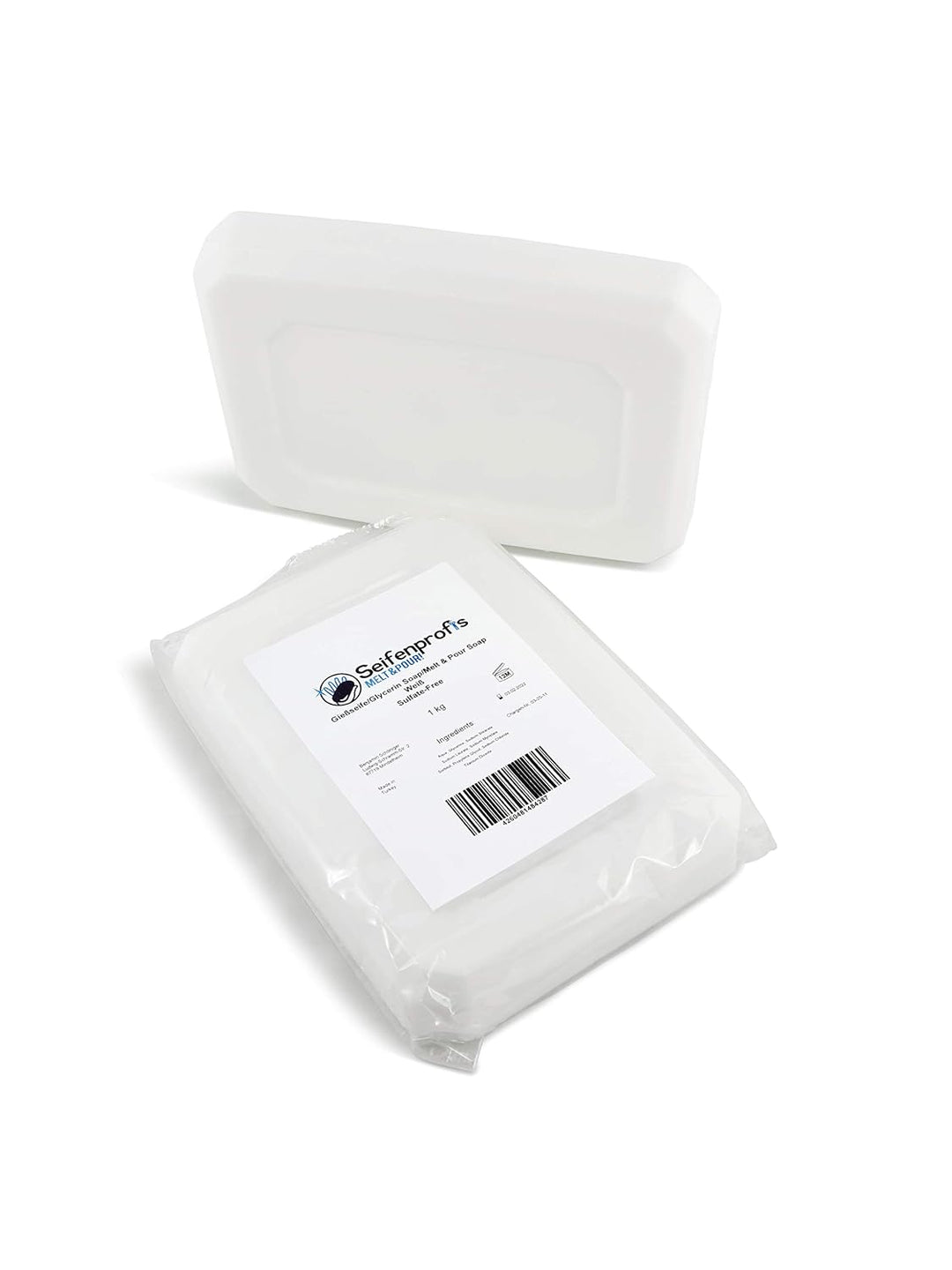 Seifenprofis© Glycerinseife Rohseife Seifenbasis - Seife Weiss (SLS/SLES-frei) (3kg Weiss), 3kg Weis