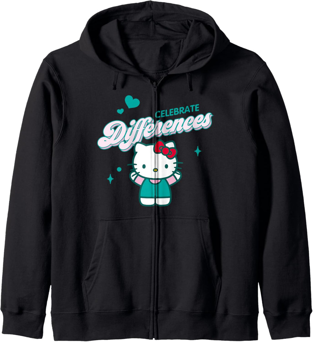 Feiern Sie Unterschiede - Hello Kitty Kapuzenjacke