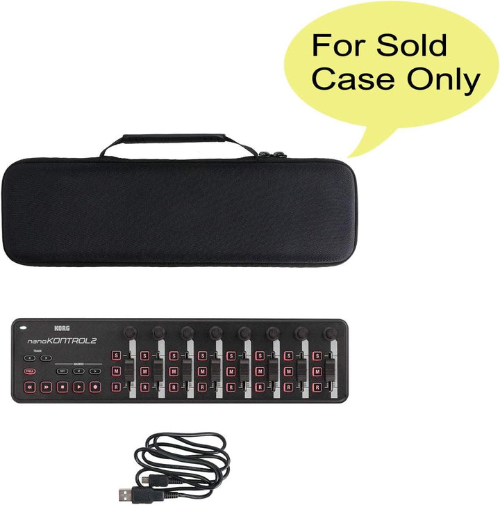 co2CREA Hart Tasche für KORG nanoKONTROL2 /nanoKEY2 /nanoPAD2 USB MIDI Controller Case Schutz-Hülle